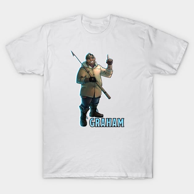 Just Graham T-Shirt by How We Roll Podcast